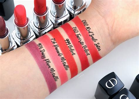 dior rouge lipstick review